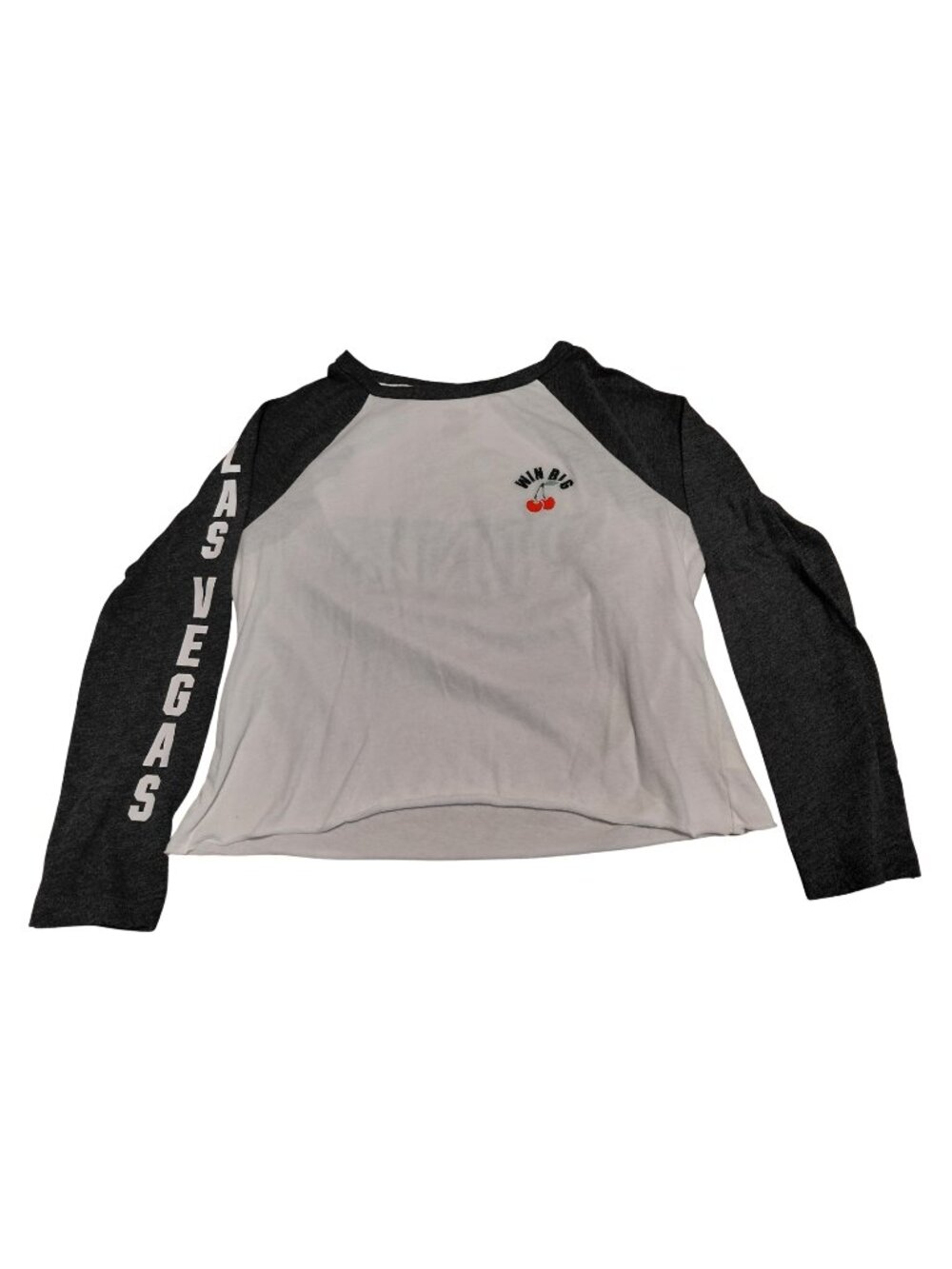 PINK Victoria's Secret Las Vegas Women's Long Sleeve Crop Tee Size XS